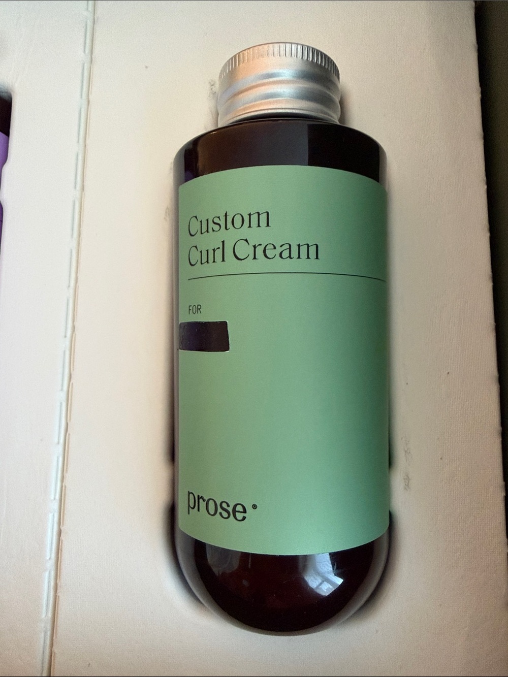 Custom Curl Cream — tamed frizz, shine boost